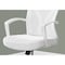 Monarch Specialties Office Chair, Adjustable Height, Swivel, Ergonomic, Armrests, Computer Desk, Work, Metal, White I 7462 - alternate 6